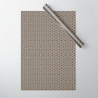 Minimalist Geometric Floral Pattern Wrapping Paper Gallery Image 1