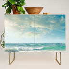 beach love tropical island paradise Credenza Gallery Image 1