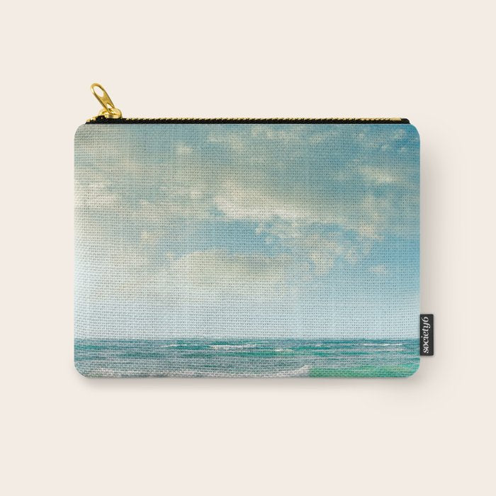 beach love tropical island paradise Carry All Pouch Gallery Image 1