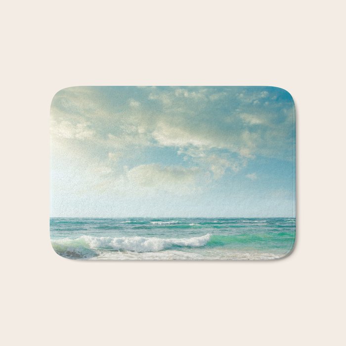 beach love tropical island paradise Bath Mat Gallery Image 1