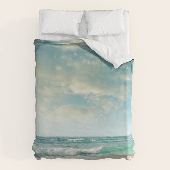 beach love tropical island paradise Duvet Cover Gallery Image 1