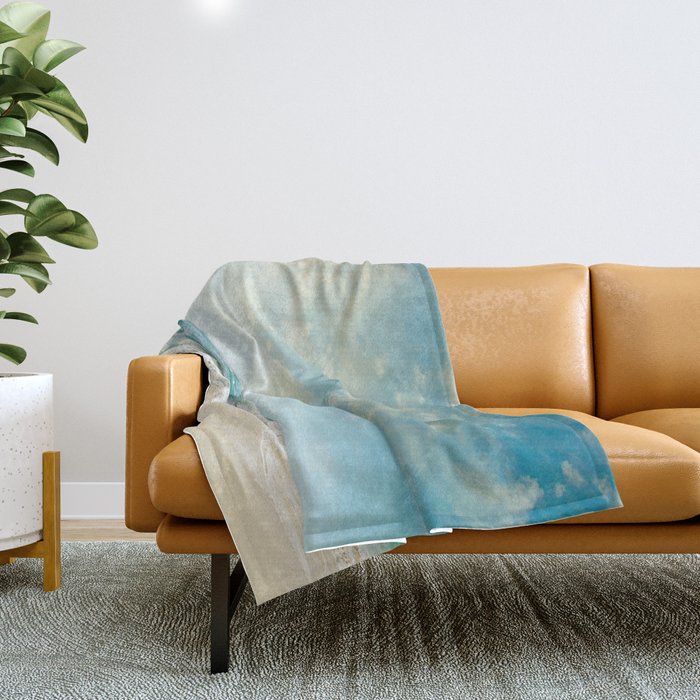 beach love tropical island paradise Throw Blanket Gallery Image 1