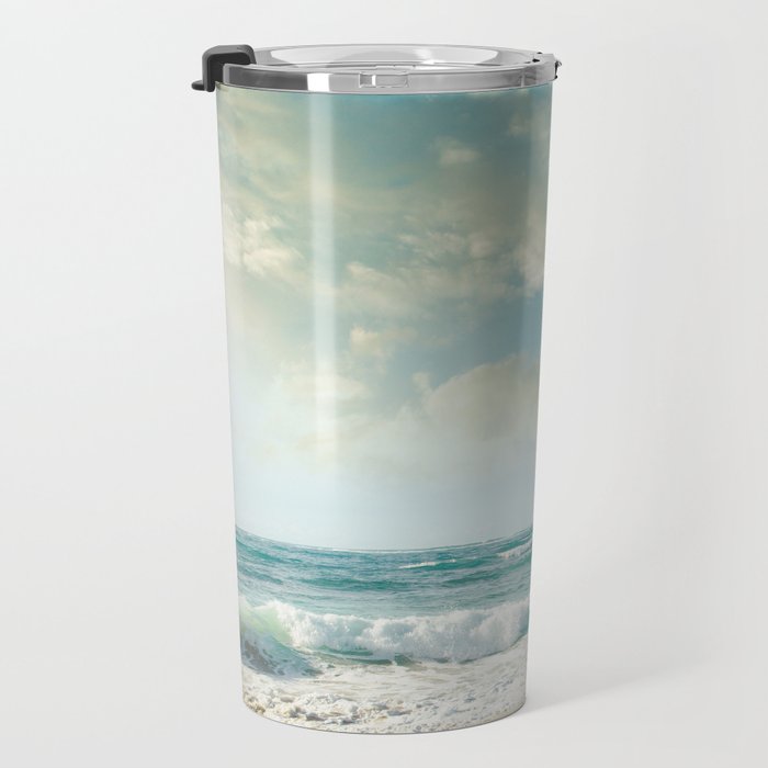 beach love tropical island paradise Travel Mug Gallery Image 3