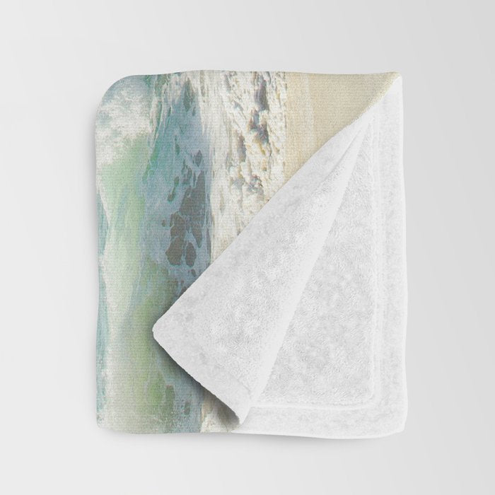 beach love tropical island paradise Throw Blanket Gallery Image 3