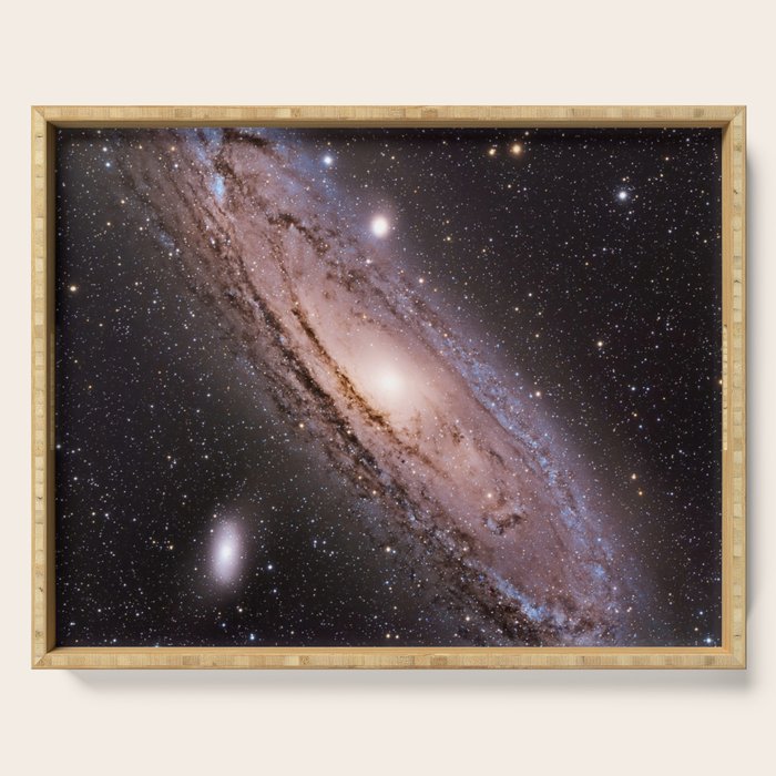 The Andromeda Galaxy Serving Tray Gallery Image 1