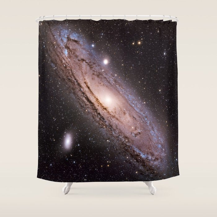 The Andromeda Galaxy Shower Curtain Gallery Image 1