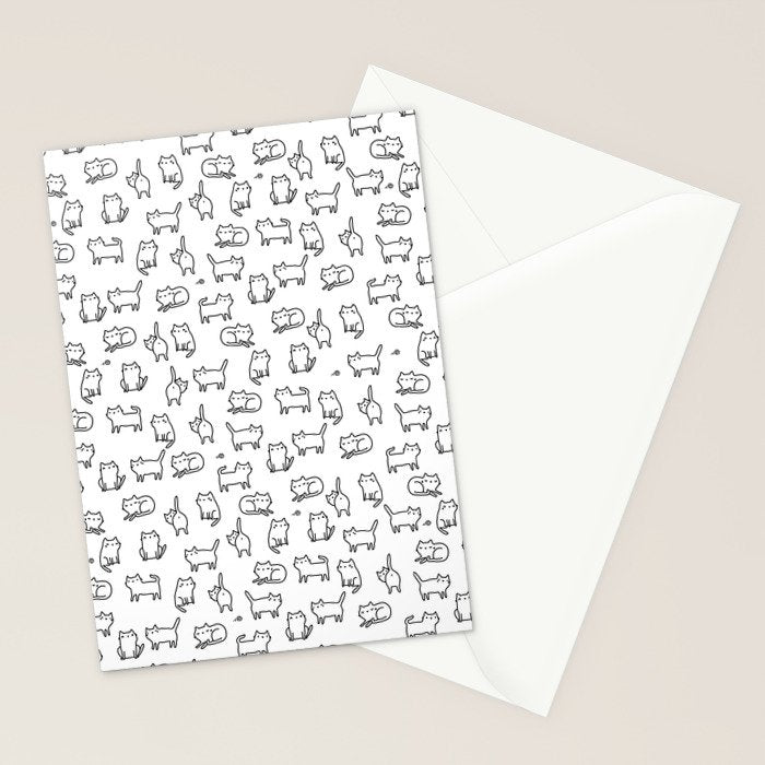 Cats, cats, cats Stationery Card Gallery Image 2
