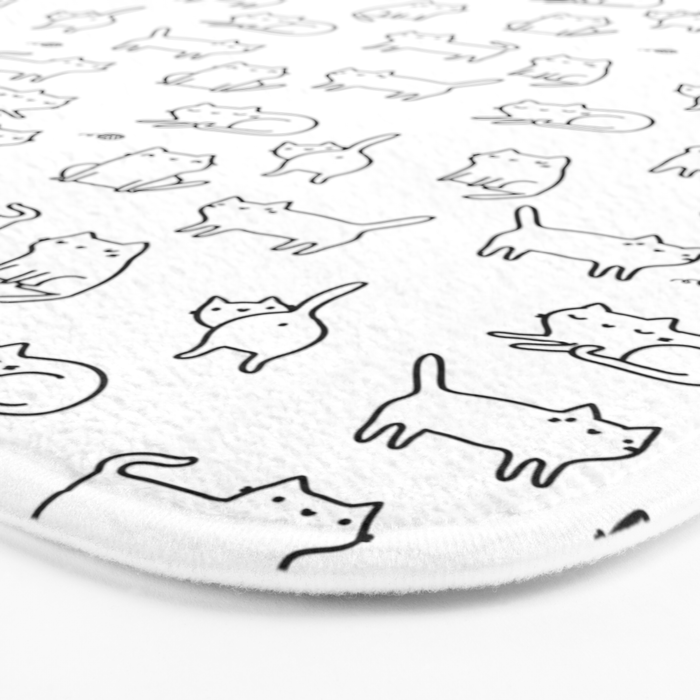 Cats, cats, cats Bath Mat Gallery Image 3