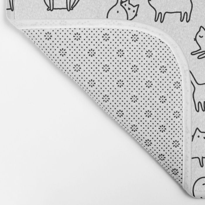 Cats, cats, cats Bath Mat Gallery Image 2
