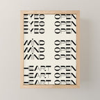 Eyes Open Mind Open Heart Open Mini Art Print Gallery Image 1