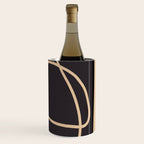 Abstract Line Art Cat Wine Chiller Gallery Image 3