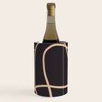 Abstract Line Art Cat Wine Chiller Gallery Image 1