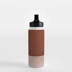Pink and Red Salt Lake in Italy Water Bottle Gallery Image 2