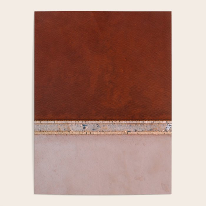 Pink and Red Salt Lake in Italy Poster Gallery Image 4