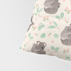 Koala and Eucalyptus Pattern Pillow Sham Gallery Image 4
