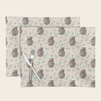 Koala and Eucalyptus Pattern Placemat Gallery Image 1