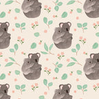 Koala and Eucalyptus Pattern Coffee Mug Gallery Image 2