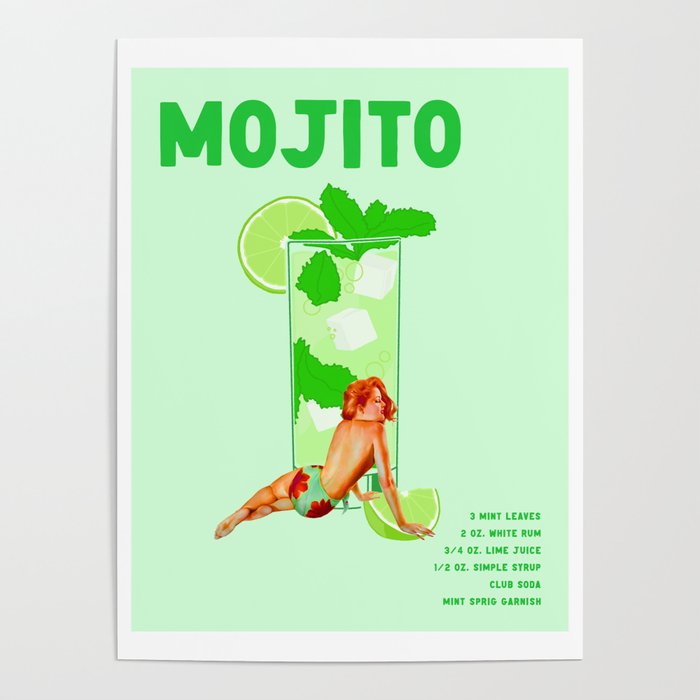 The Mojito Cocktail Poster Gallery Image 1