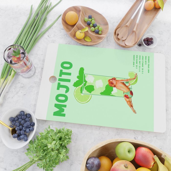 The Mojito Cocktail Cutting Board Gallery Image 2