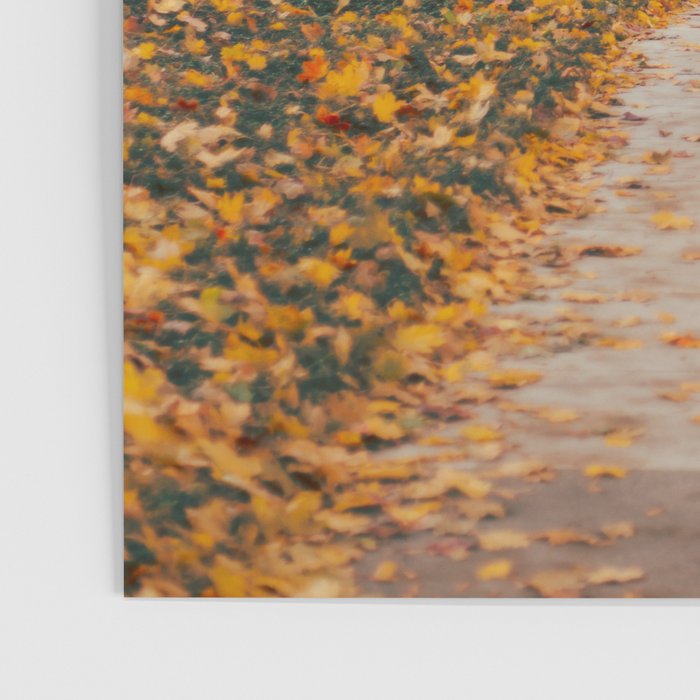 Autumn Sidewalk Poster Gallery Image 3