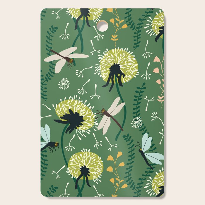 Dandelion Day - Meadow Cutting Board Gallery Image 1