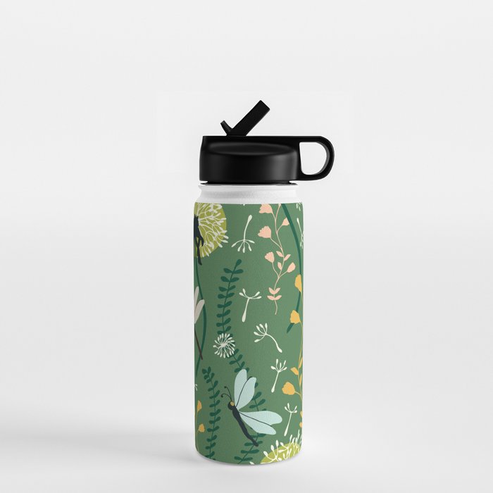 Dandelion Day - Meadow Water Bottle Gallery Image 1