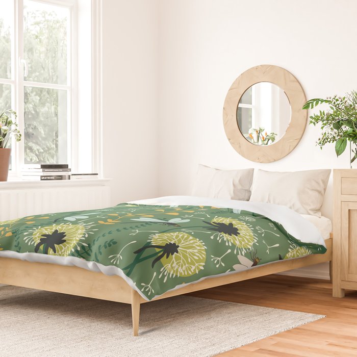 Dandelion Day - Meadow Duvet Cover Gallery Image 2