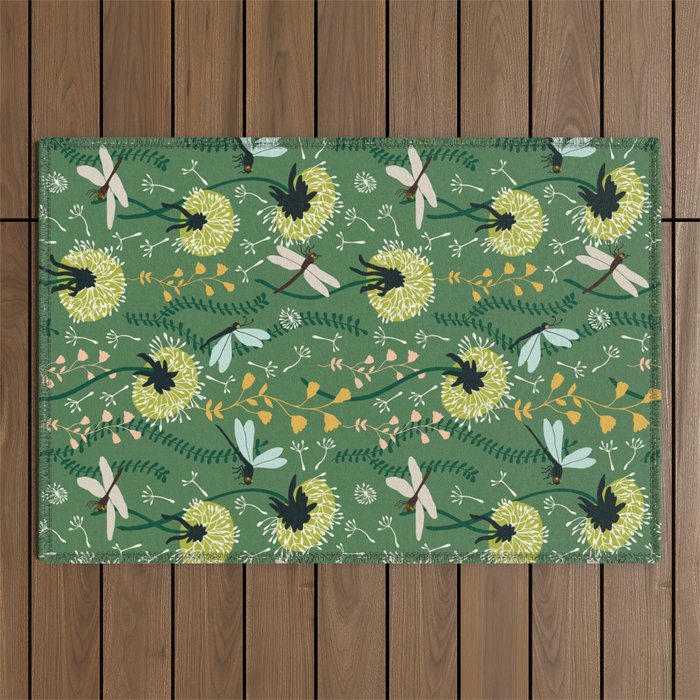 Dandelion Day - Meadow Outdoor Rug Gallery Image 1