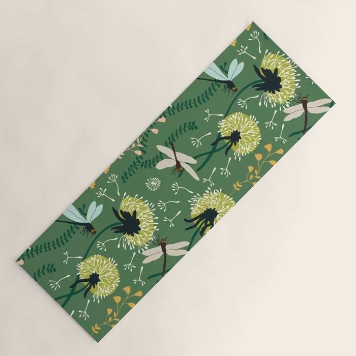 Dandelion Day - Meadow Yoga Mat Gallery Image 1