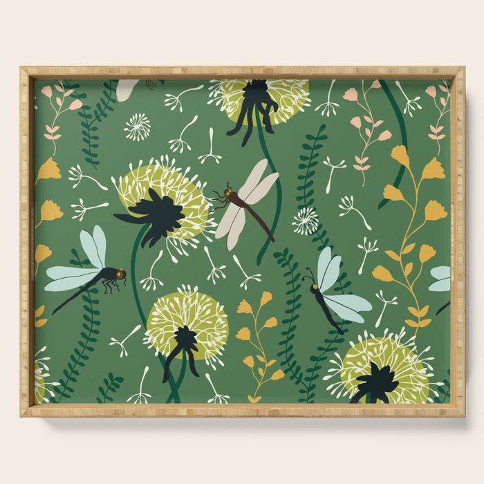Dandelion Day - Meadow Serving Tray Gallery Image 1