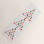 Merry Christmas Tree Yoga Mat Gallery Image 1