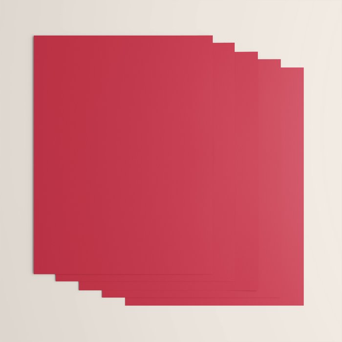 Solid Cherry Tomato Wrapping Paper Gallery Image 3