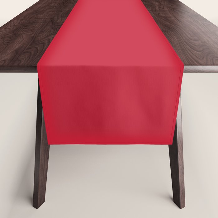 Solid Cherry Tomato Table Runner Gallery Image 1