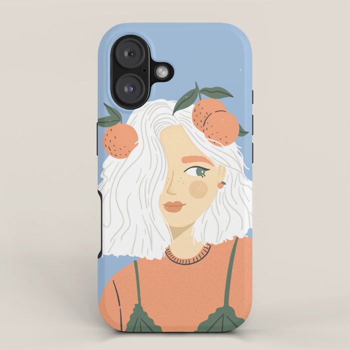 Clementine Girl iPhone Case Gallery Image 1