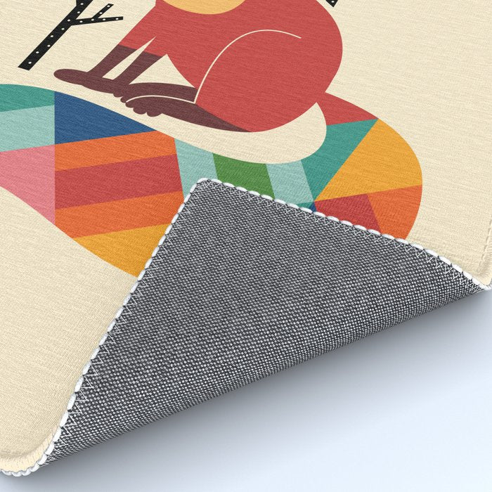 Rainbow Fox Rug Gallery Image 4