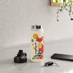 Rainbow Fox Water Bottle Gallery Image 5