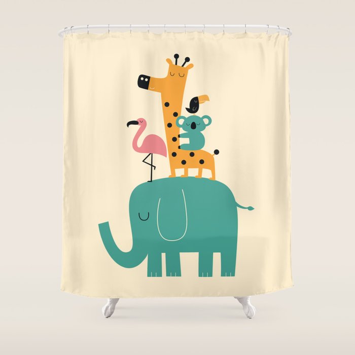 Moving on Shower Curtain Gallery Image 1