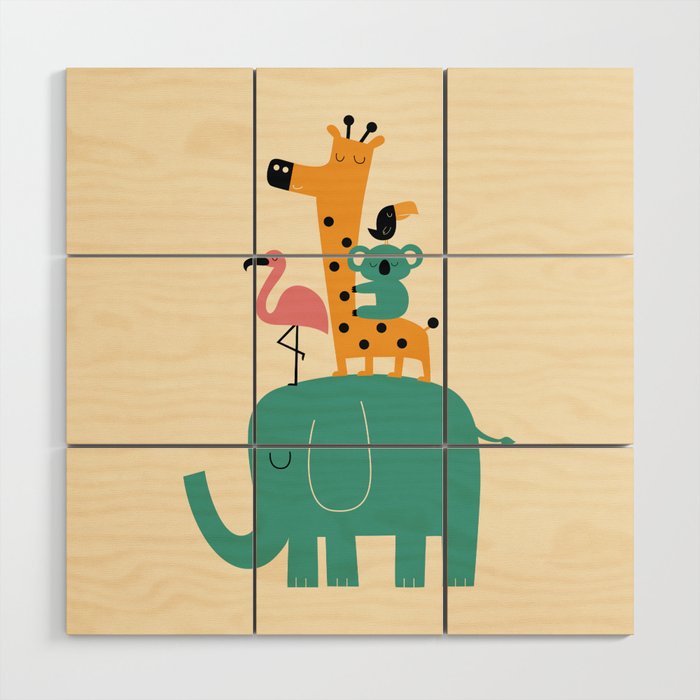 Moving on Wood Wall Art Gallery Image 1