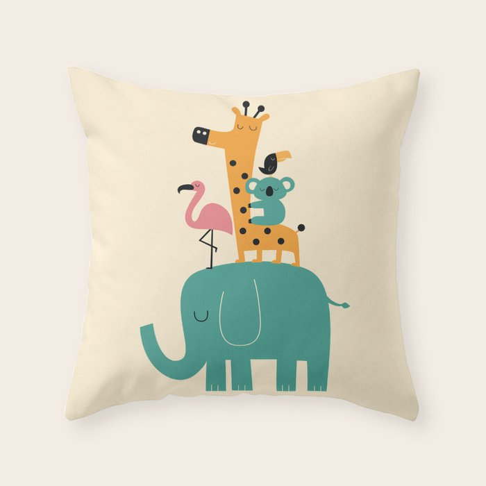 Moving on Throw Pillow Gallery Image 6