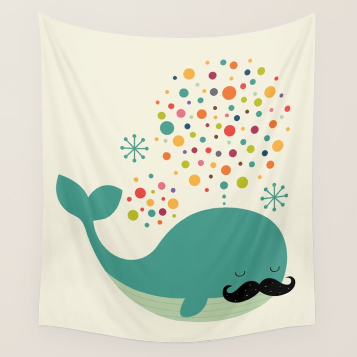 Firewhale Wall Tapestry Gallery Image 1