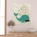 Firewhale Wall Tapestry Gallery Image 2