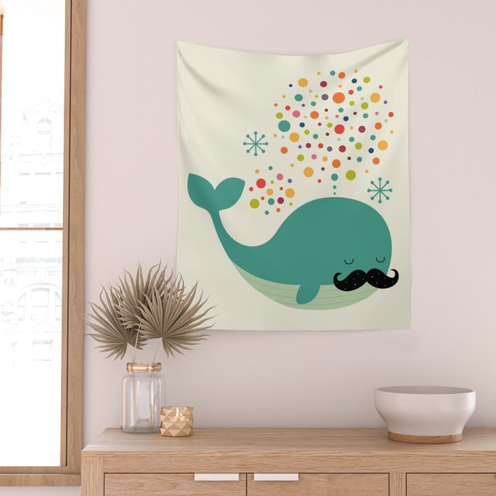 Firewhale Wall Tapestry Gallery Image 2