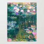 water lilies : Monet Poster Gallery Image 4