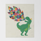 Rainbow Power Throw Blanket Gallery Image 2