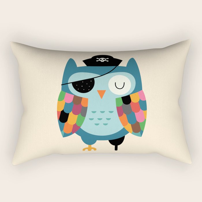 Captain Whooo Rectangular Pillow Gallery Image 2