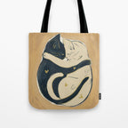 Cats In Love 2 Tote Bag Gallery Image 1