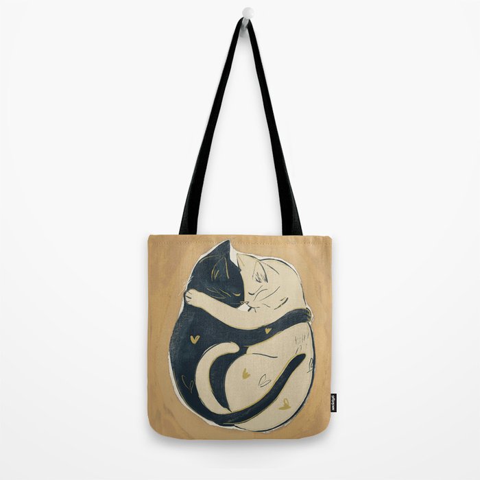 Cats In Love 2 Tote Bag Gallery Image 2