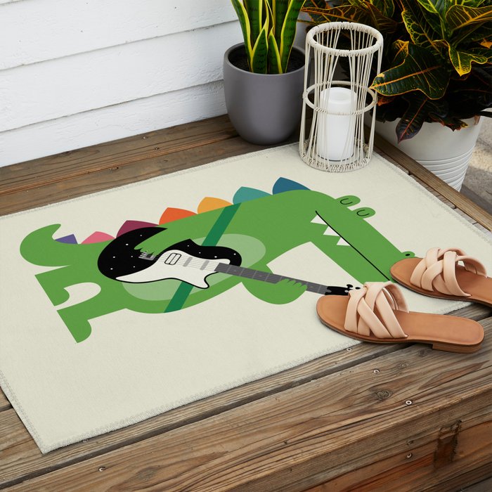 Croco Rock Outdoor Rug Gallery Image 2
