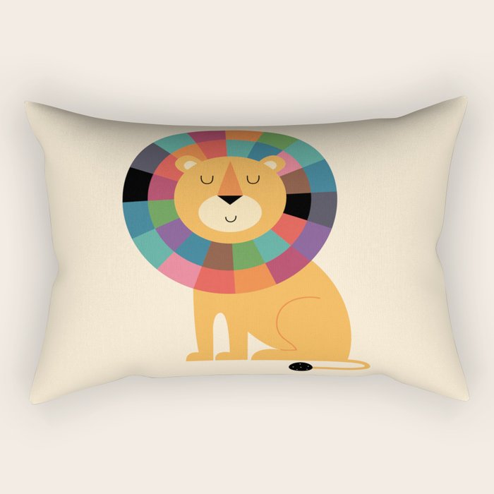 Mr. Confidence Rectangular Pillow Gallery Image 1