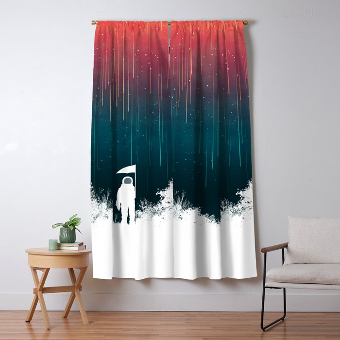 Meteoric rainfall Window Curtain Gallery Image 5
